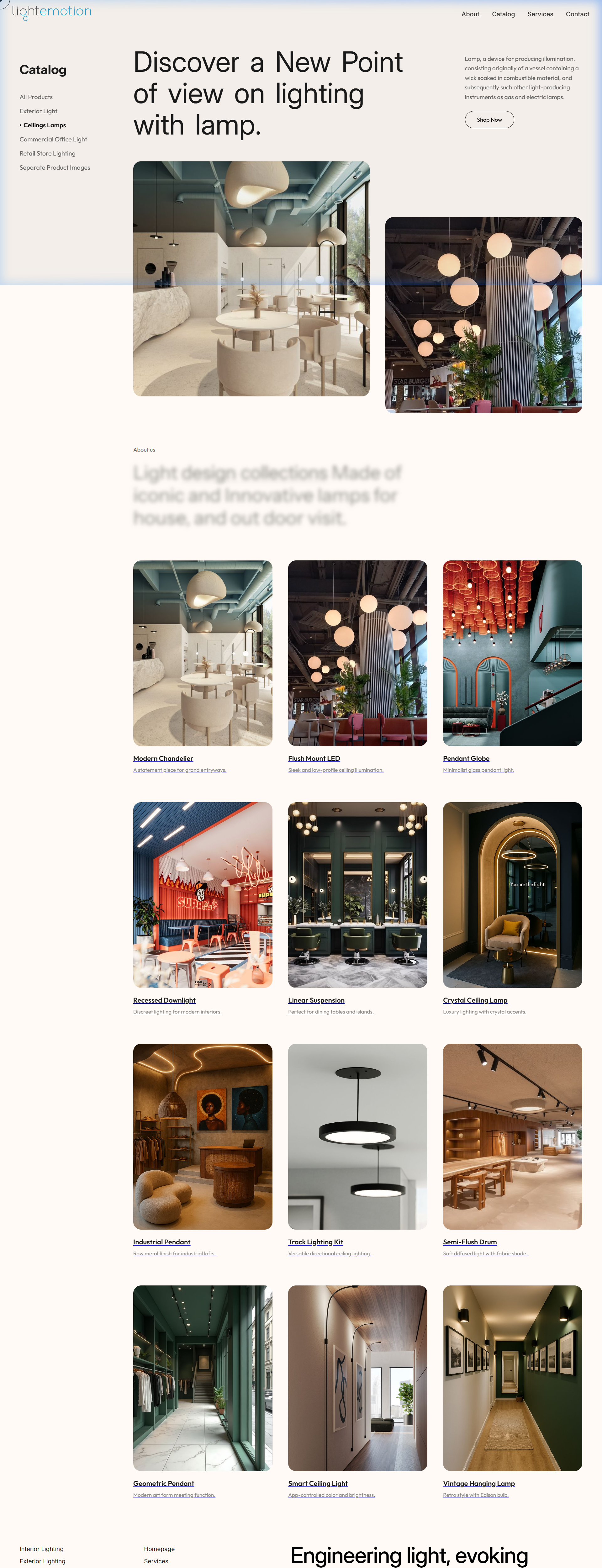 Project showcase vertical